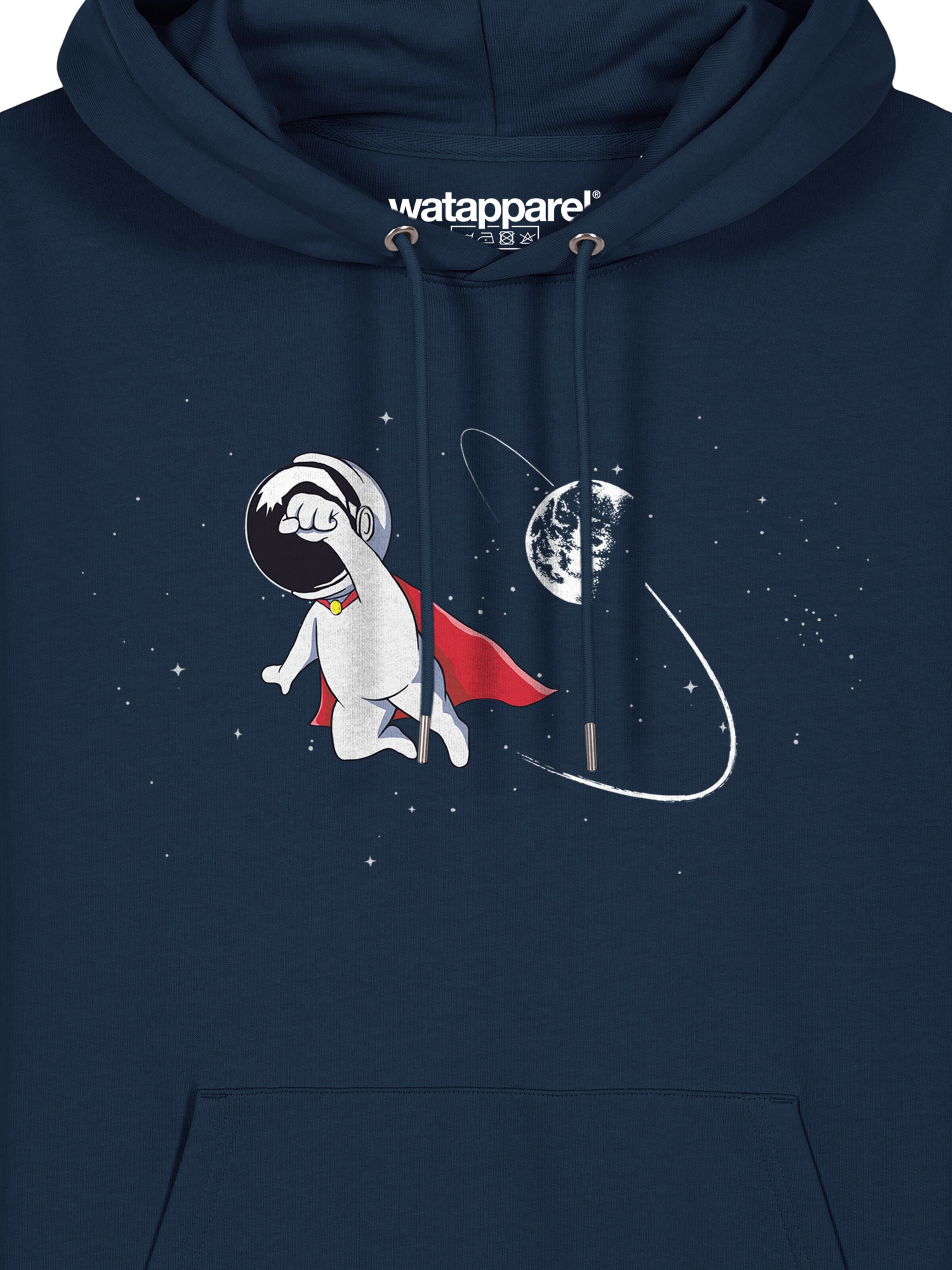 Felpa 'Superastronaut' di Watapparel in blu
