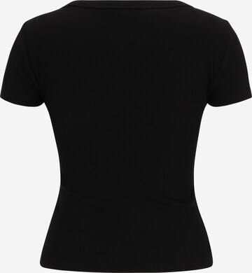 Gap Petite T-Shirt 'BRANNA RINGER' in Schwarz