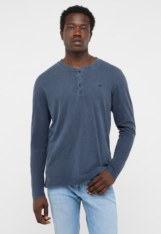 MUSTANG Shirt 'Atchison' in Blau: Vorderseite