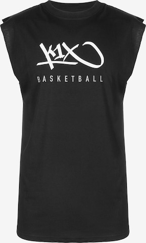 K1X Functioneel shirt 'Hardwood ' in Zwart: voorkant