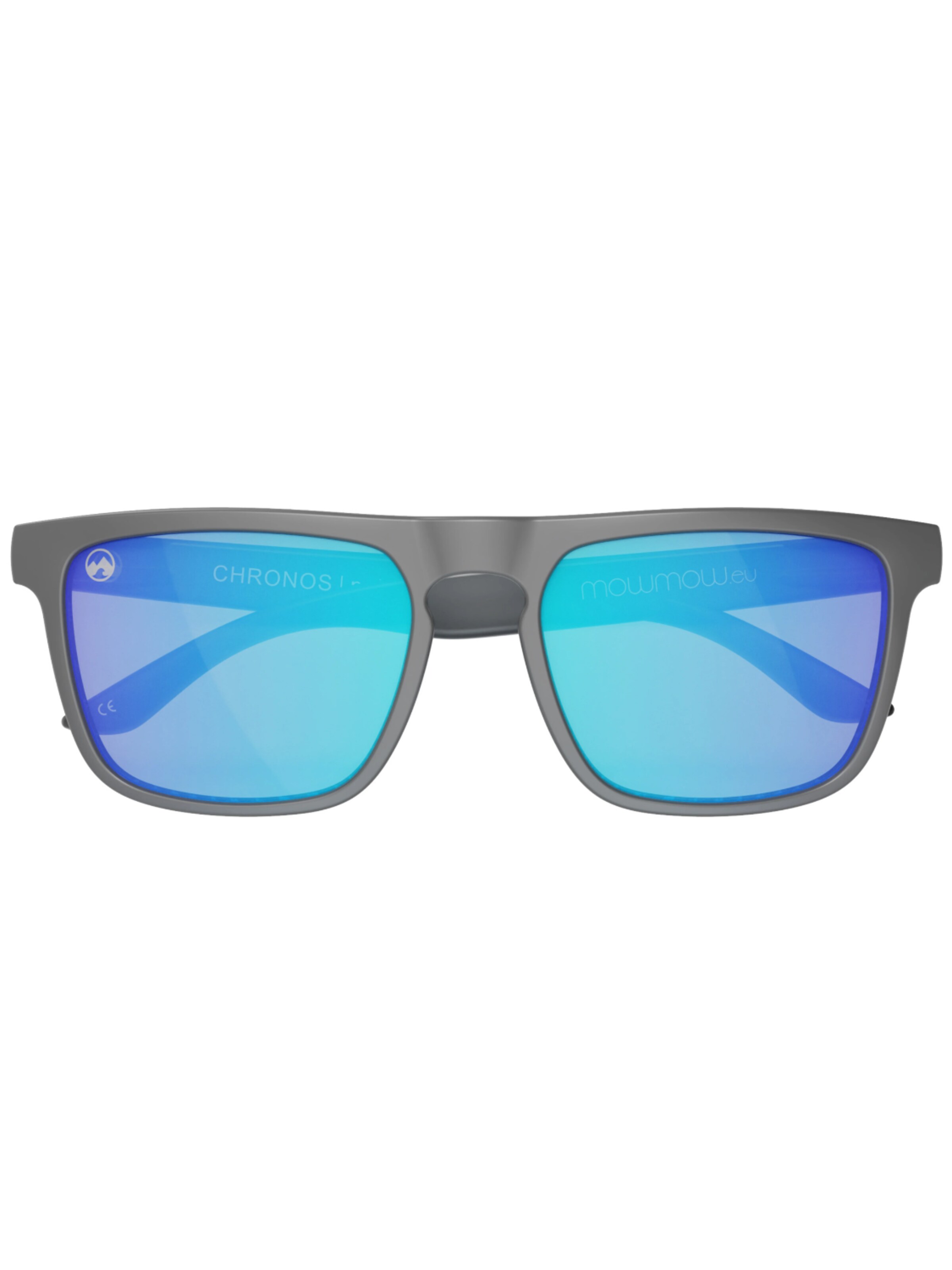 Mowmow Sportzonnebril 'MowMow Thor Sunglasses - Polarized - Men - Women - Black' in Blauw