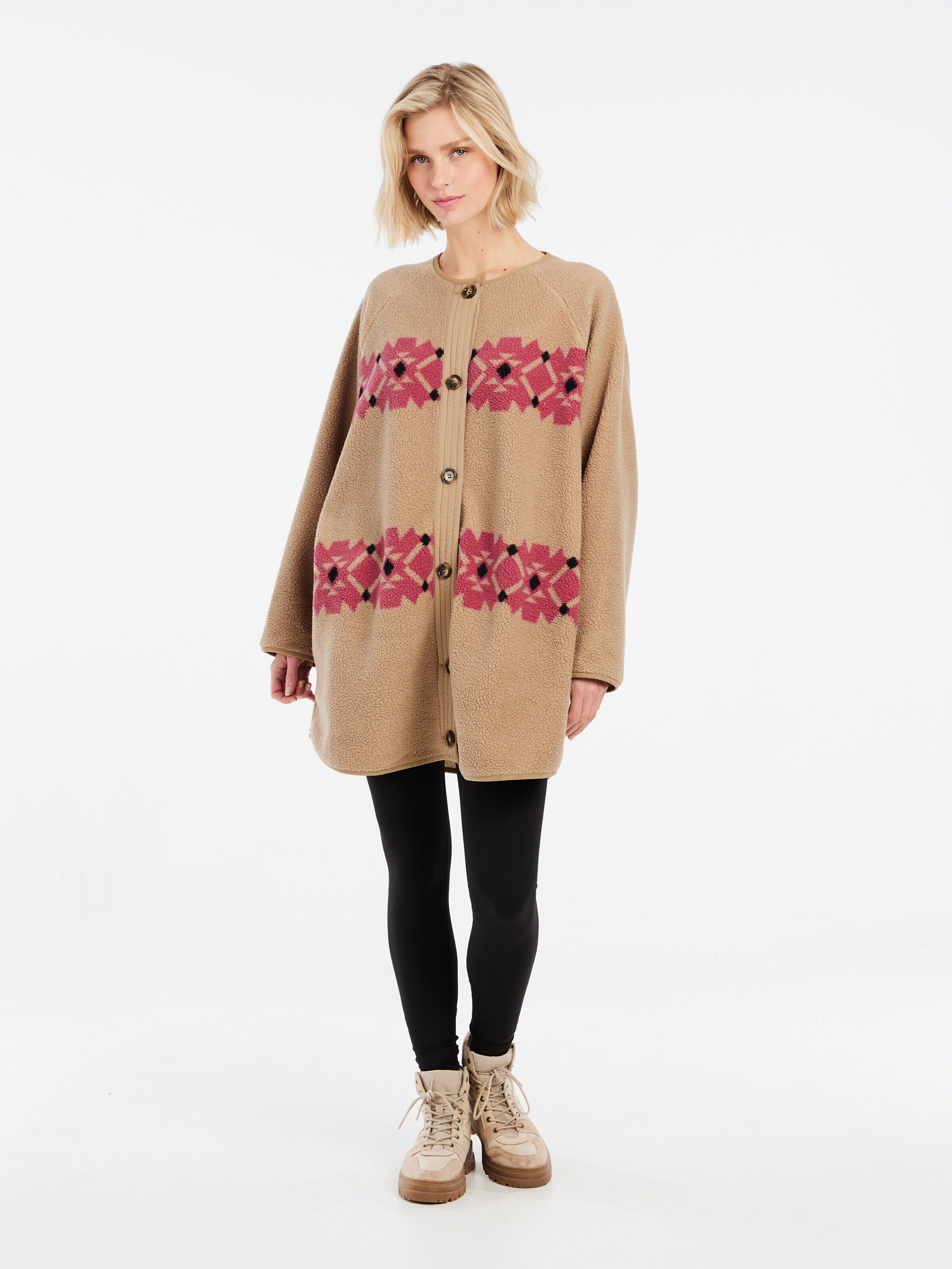 PROTEST Winter jacket 'PRTJIN' in Brown