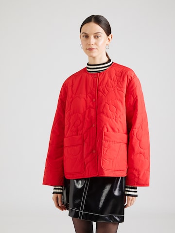 Veste mi-saison 'KAPSELI PIIRTO' Marimekko en rouge : devant