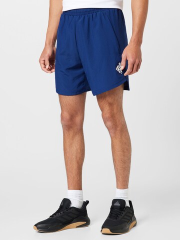 ADIDAS SPORTSWEAR Normalny krój Spodnie sportowe 'Designed for Movement' w kolorze niebieski: przód
