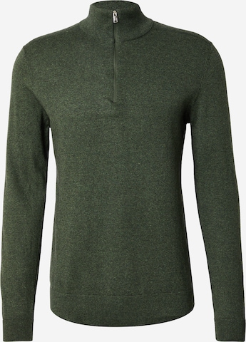 SELECTED Regular Fit Neulepaita 'SLHBerg' värissä vihreä: etupuoli