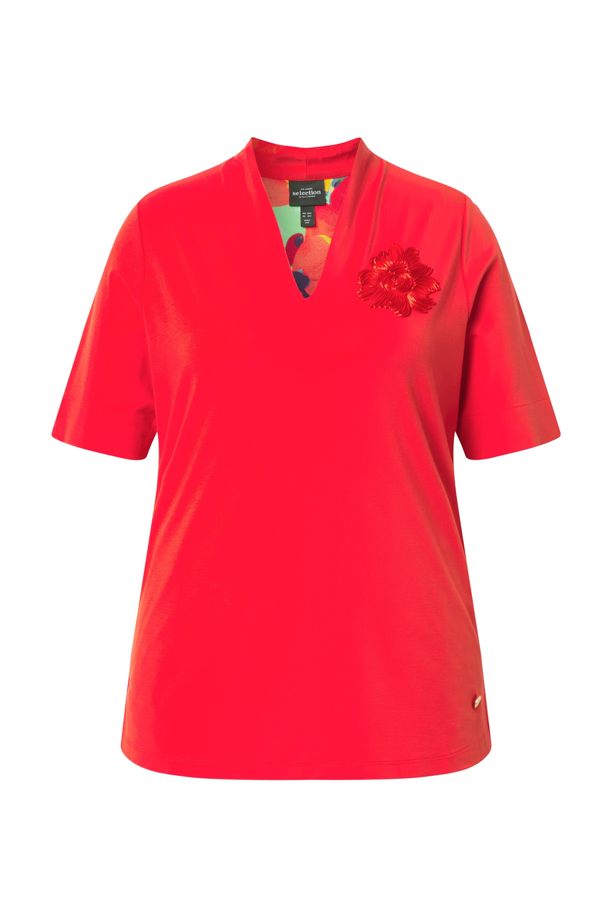 Ulla Popken Shirt in Red: front