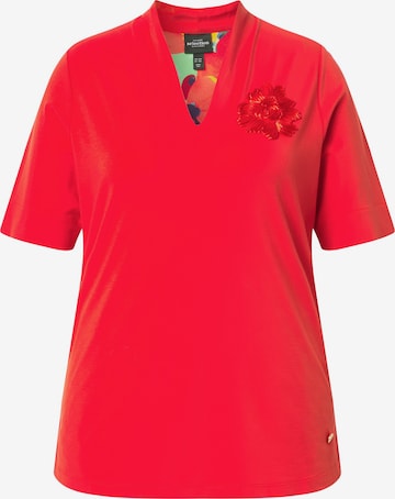 Ulla Popken Shirt in Red: front