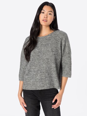 VERO MODA - Pullover 'Vigga' em cinzento: frente