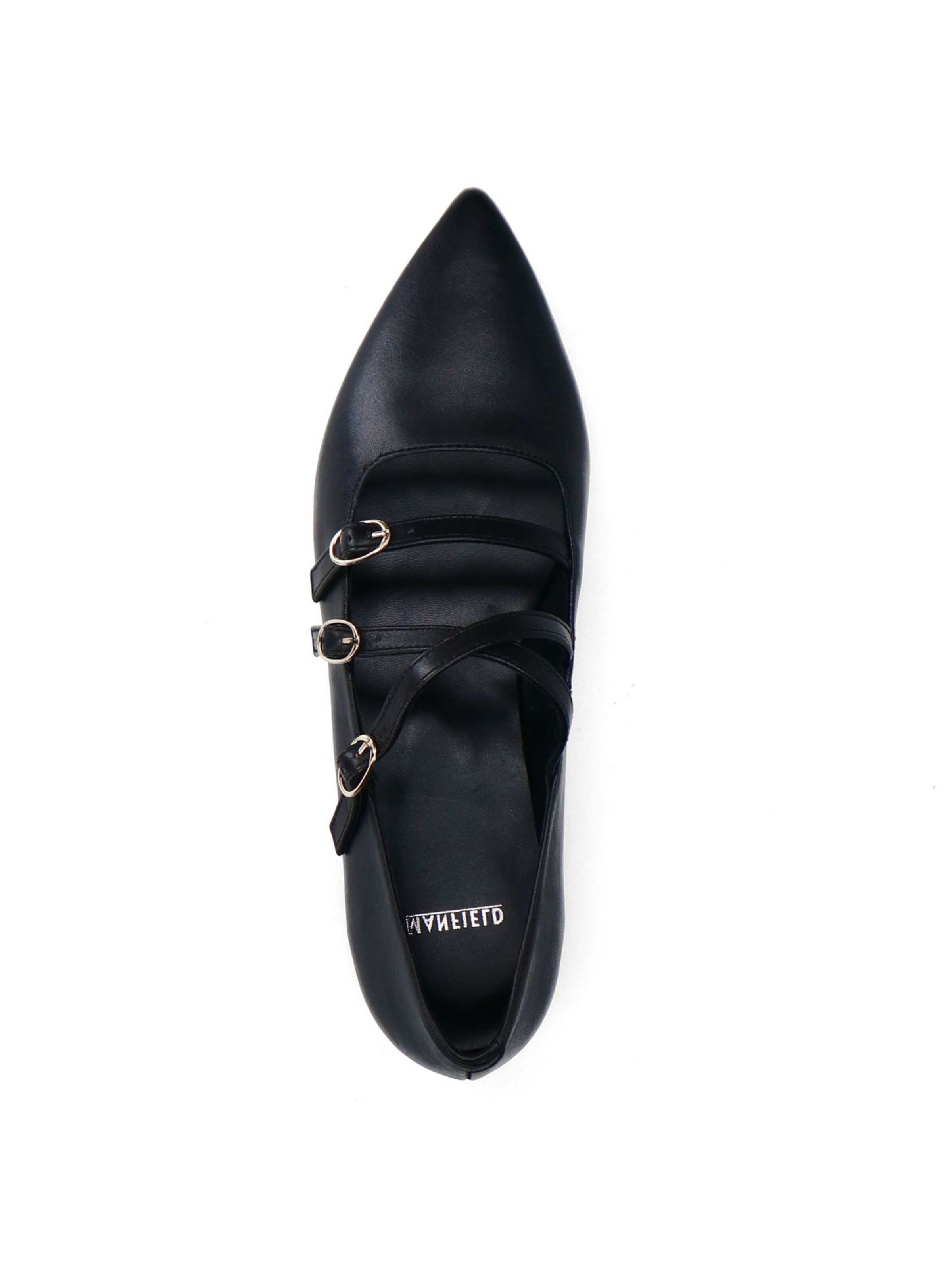 MANFIELD Classic Flats in Black