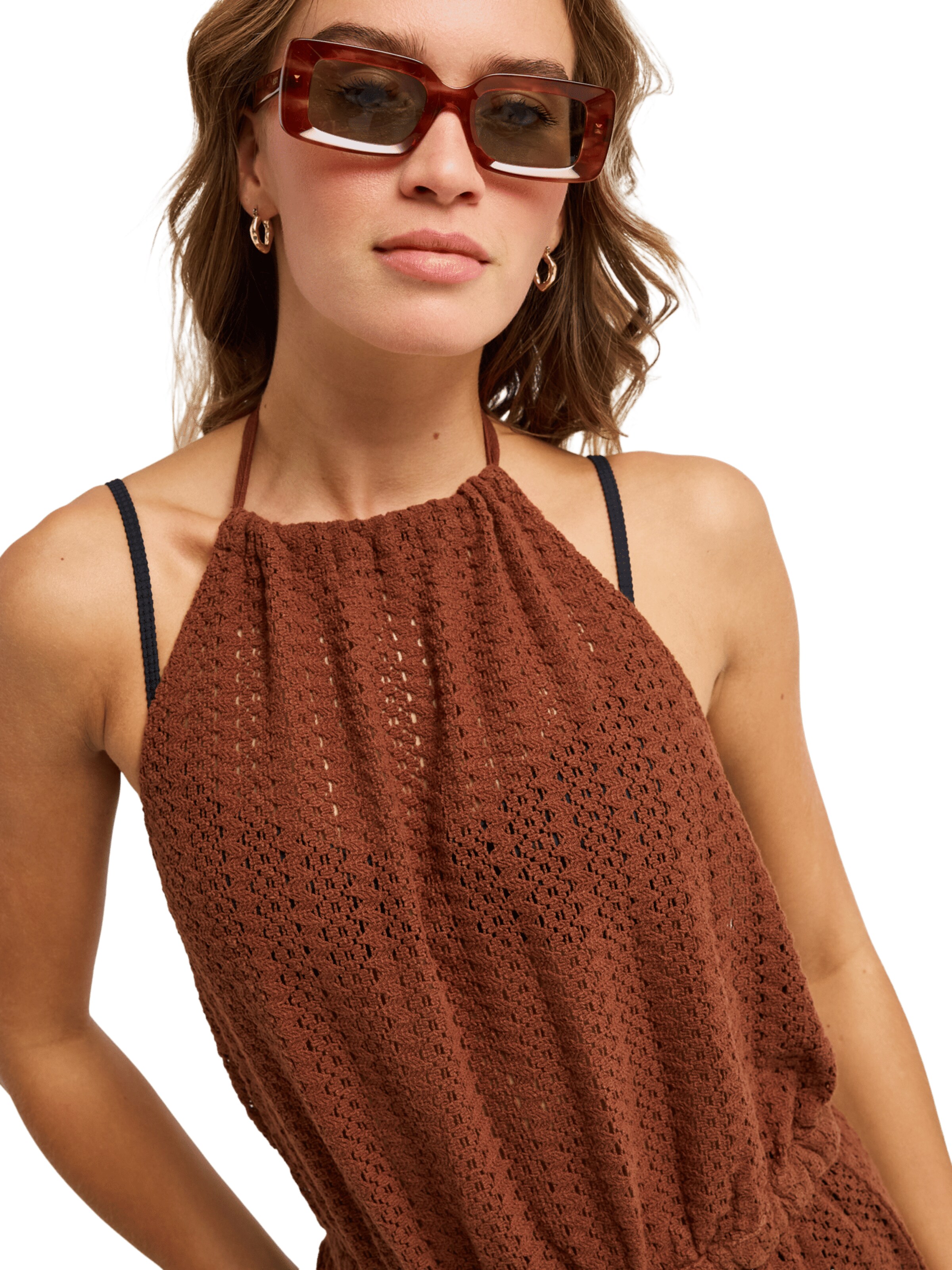 ROXY Jumpsuit 'Luna Feeling' in Brown