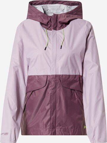 UNDER ARMOUR Outdoor jacket 'Strike' in Purple: front