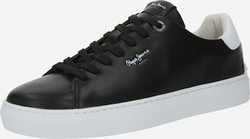 Pepe Jeans Sneakers laag 'CAMDEN' in Zwart: voorkant