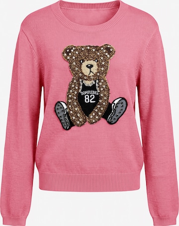 Pullover di Imily Bela in rosa: frontale