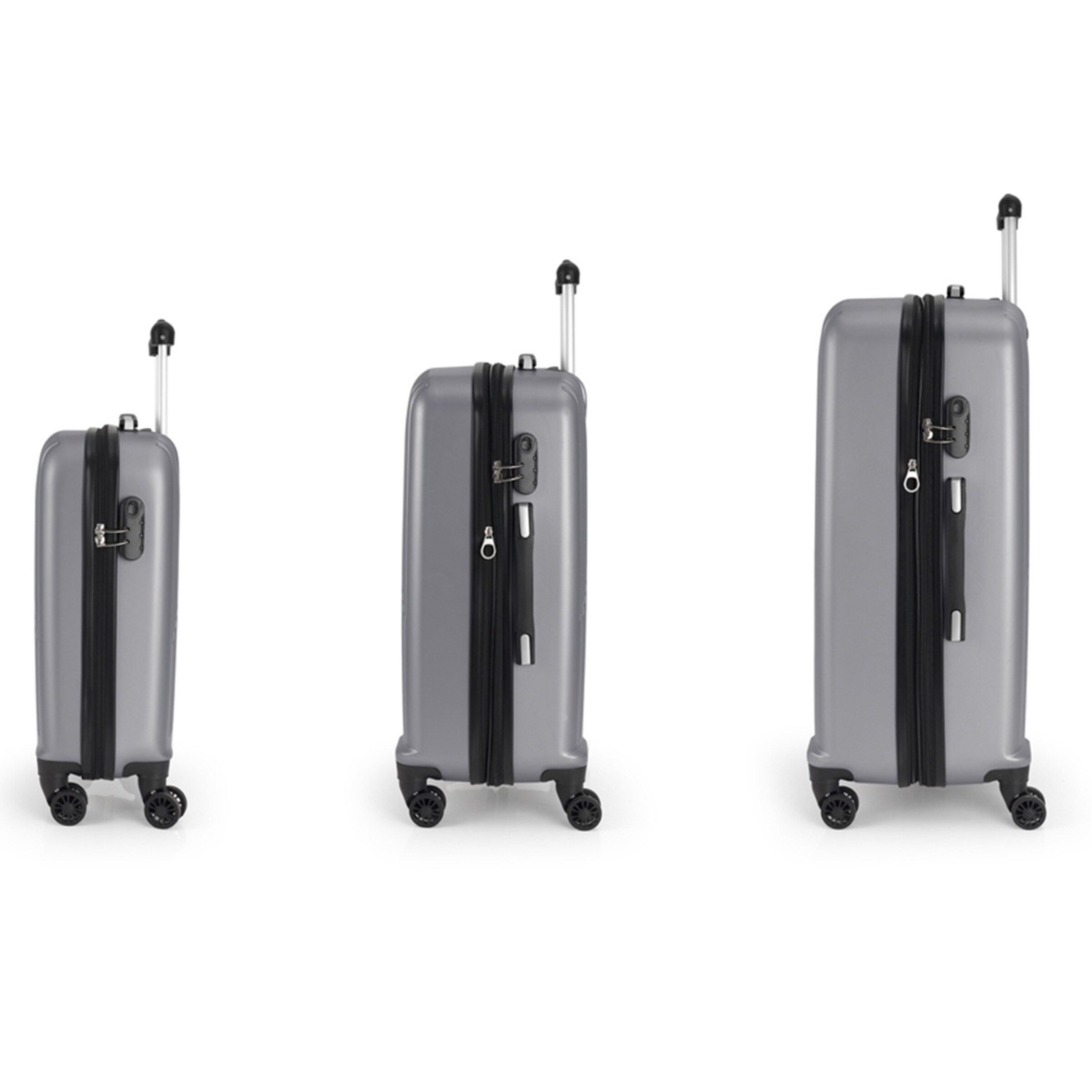 Ensemble de bagages 'Alabama' Gabol en argent