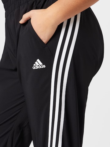 ADIDAS SPORTSWEARregular Sportske hlače 'Train Icons 3-Stripes ' - crna boja