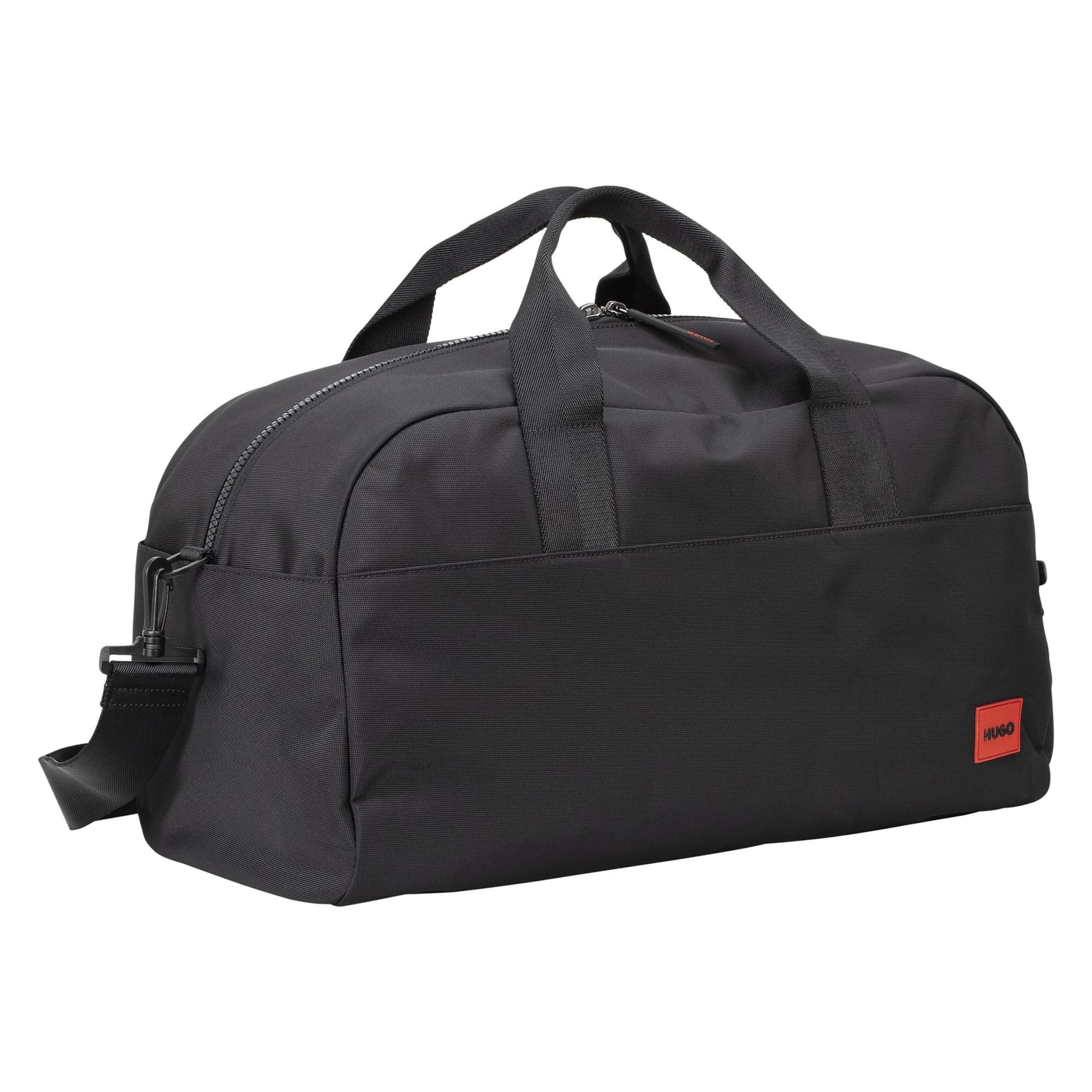 HUGO Weekender 'Ethon 3.0 Holdall' in Schwarz: Vorderseite
