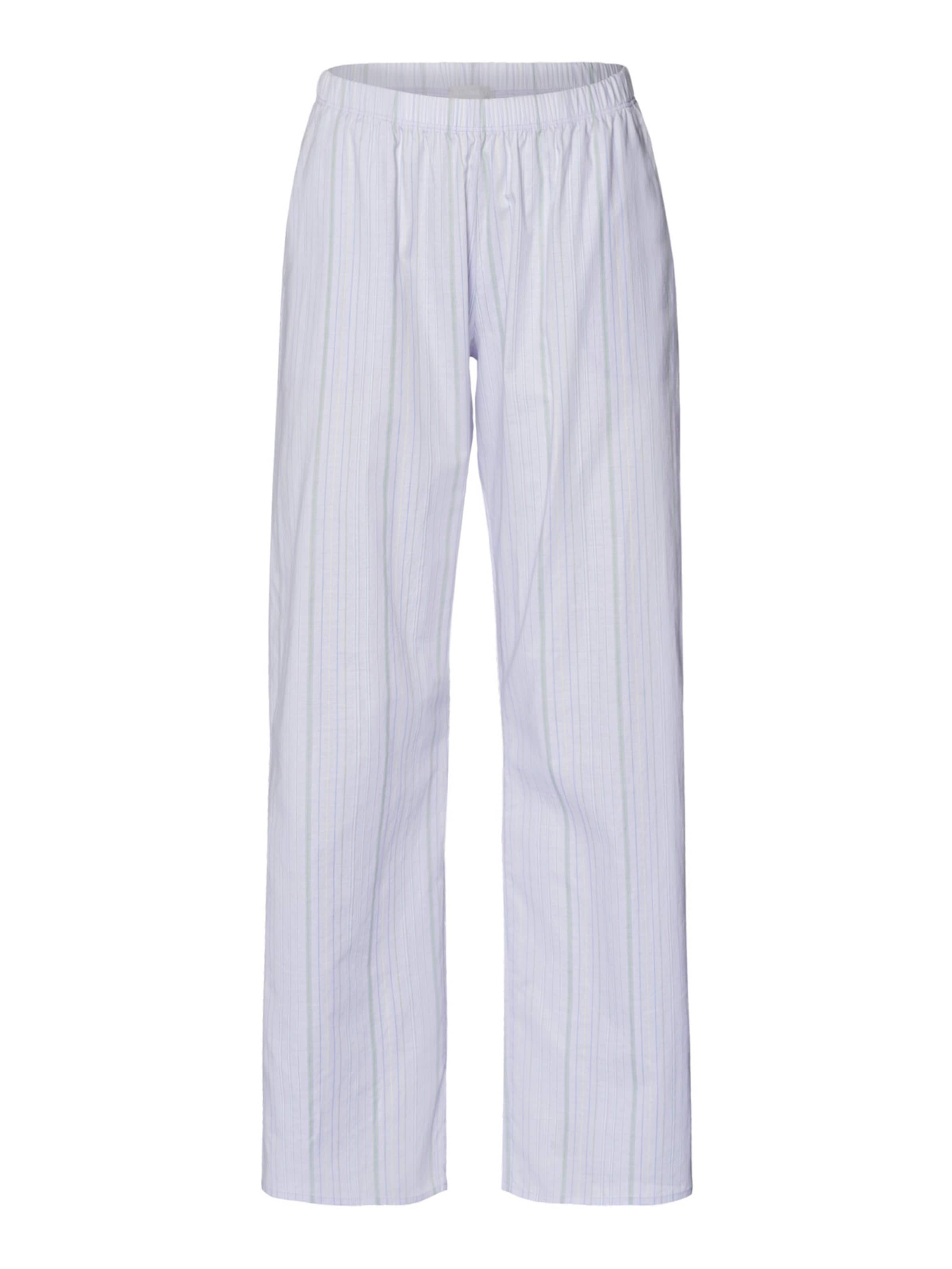 Pantalon de pyjama ' Sleep & Lounge ' Hanro en bleu : devant