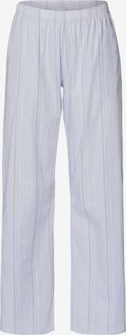 Hanro - Calças de pijama ' Sleep & Lounge ' em azul: frente