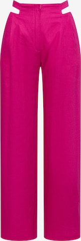 lillā Laurella Vaļīgs piegriezums Bikses: no priekšpuses