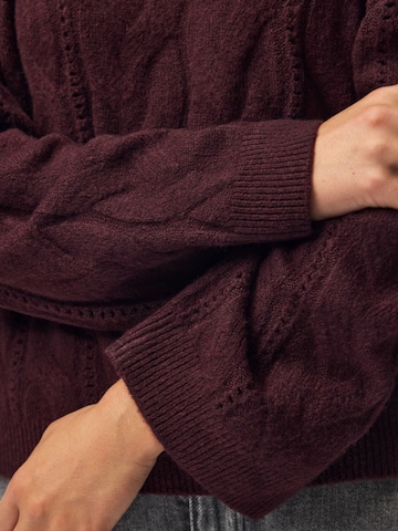 PIECES Pullover 'PCKATHY' in Rot