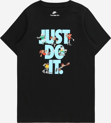 Tricou de la Nike Sportswear pe negru: față