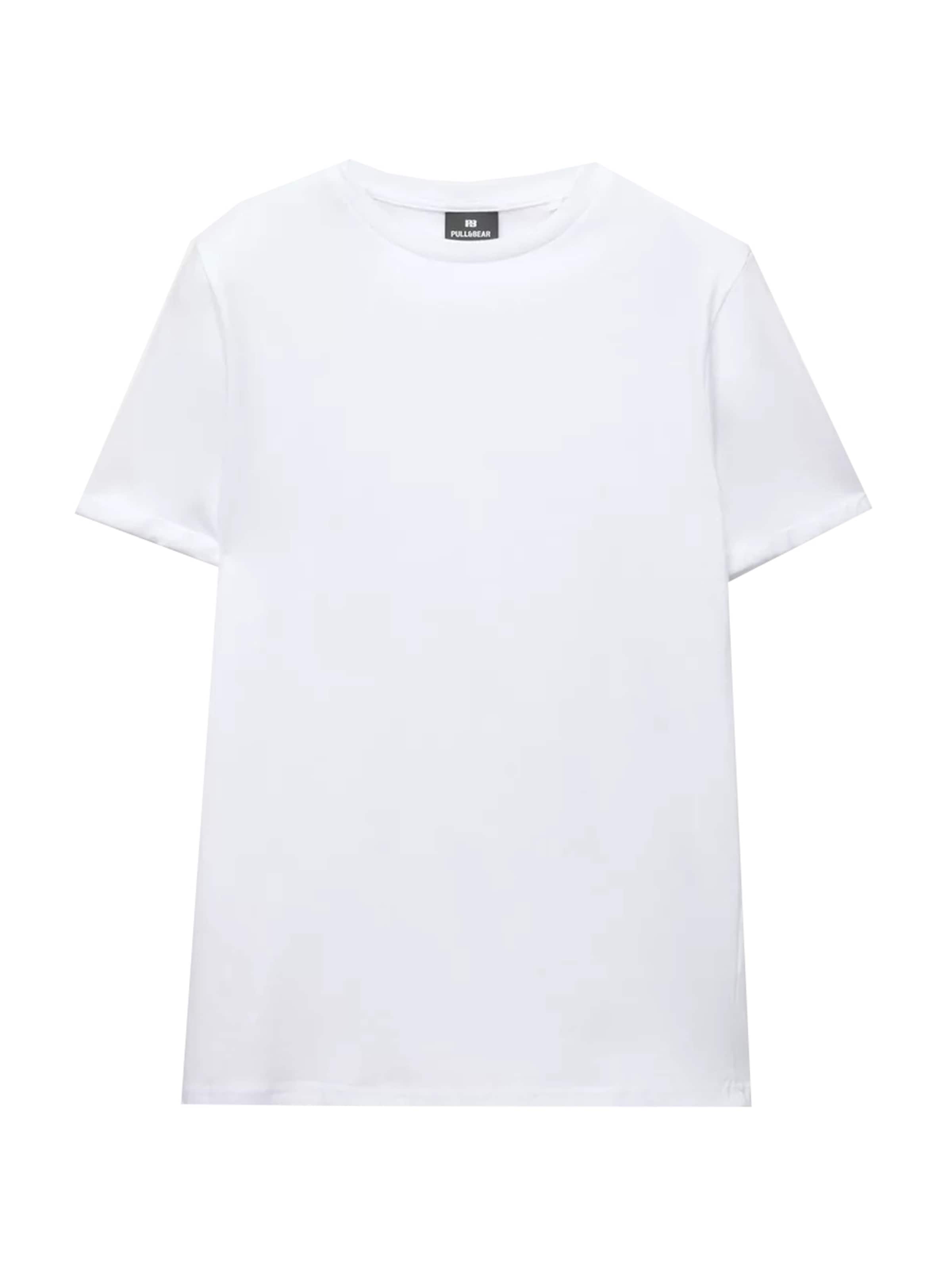 Pull&BearMajica - bijela boja: prednji dio