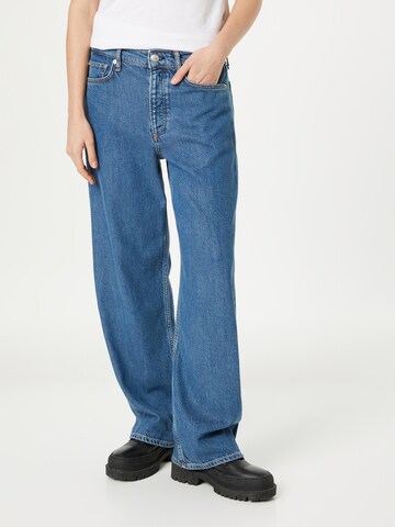 rag & bone regular Τζιν 'featherweight logan' σε μπλε: μπροστά