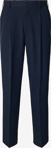 Pantalon à pince 'SLH220' SELECTED en bleu : devant