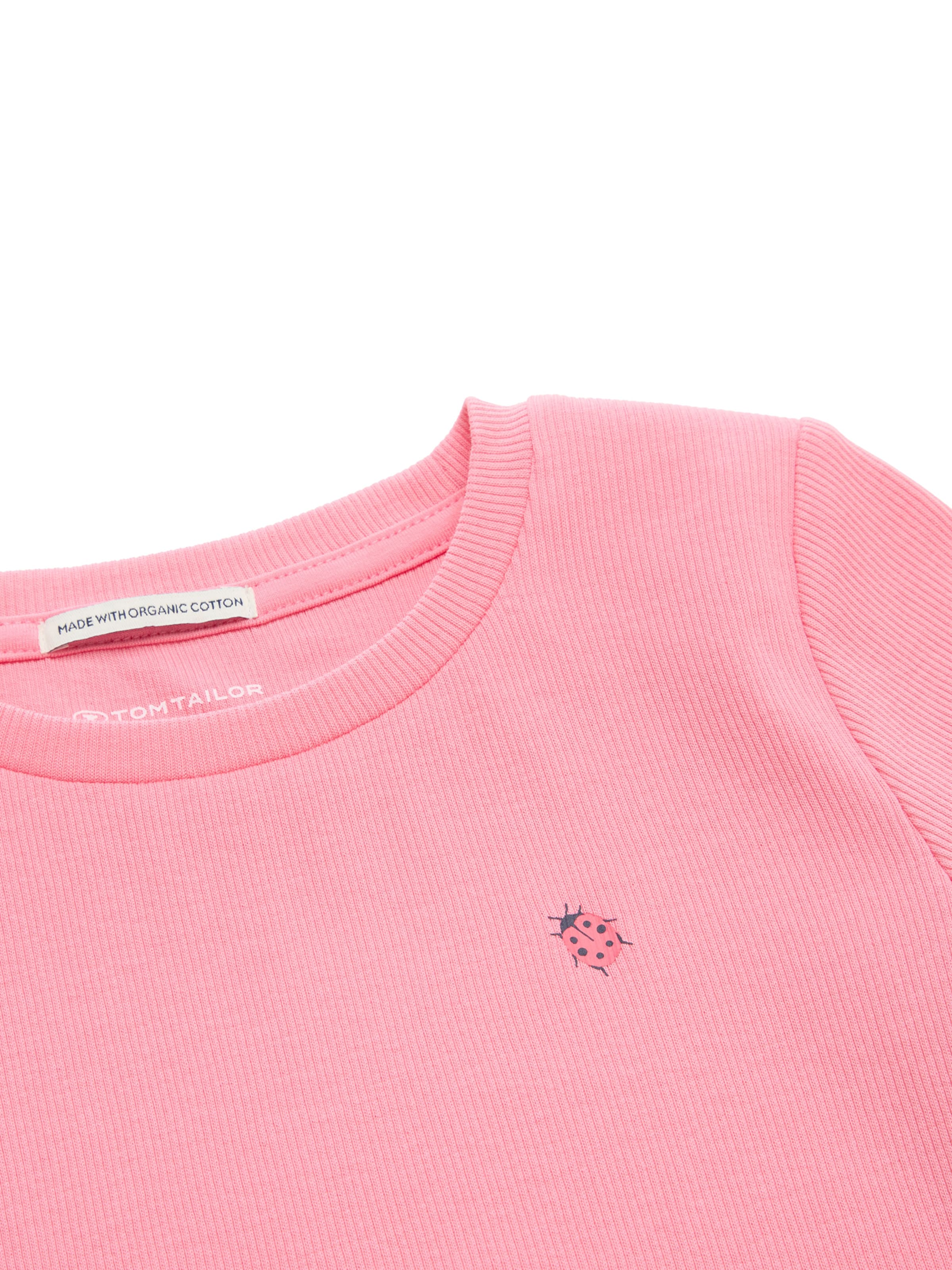 TOM TAILOR Футболка в Ярко-розовый