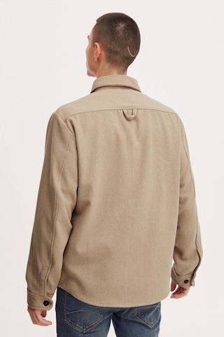 !Solid Regular fit Button Up Shirt 'Tam' in Beige