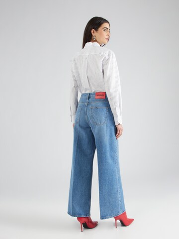 Wide Leg Jean 'Galeva' HUGO en bleu