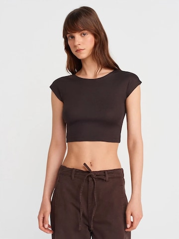 Dilvin Blouse in Bruin