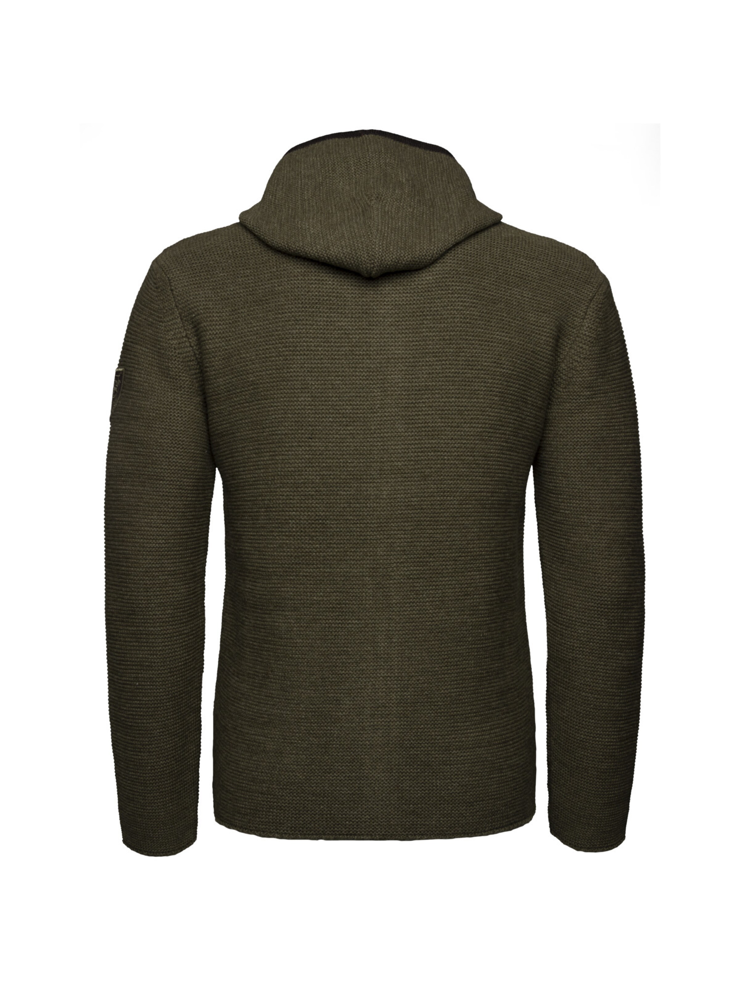 Krüger Buam Gebreid vest 'Bastian' in Groen