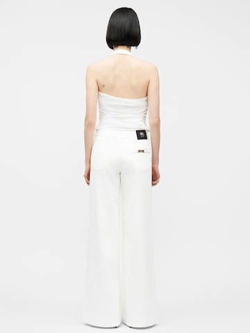 Versace Jeans Couture Bő szár Farmer - fehér