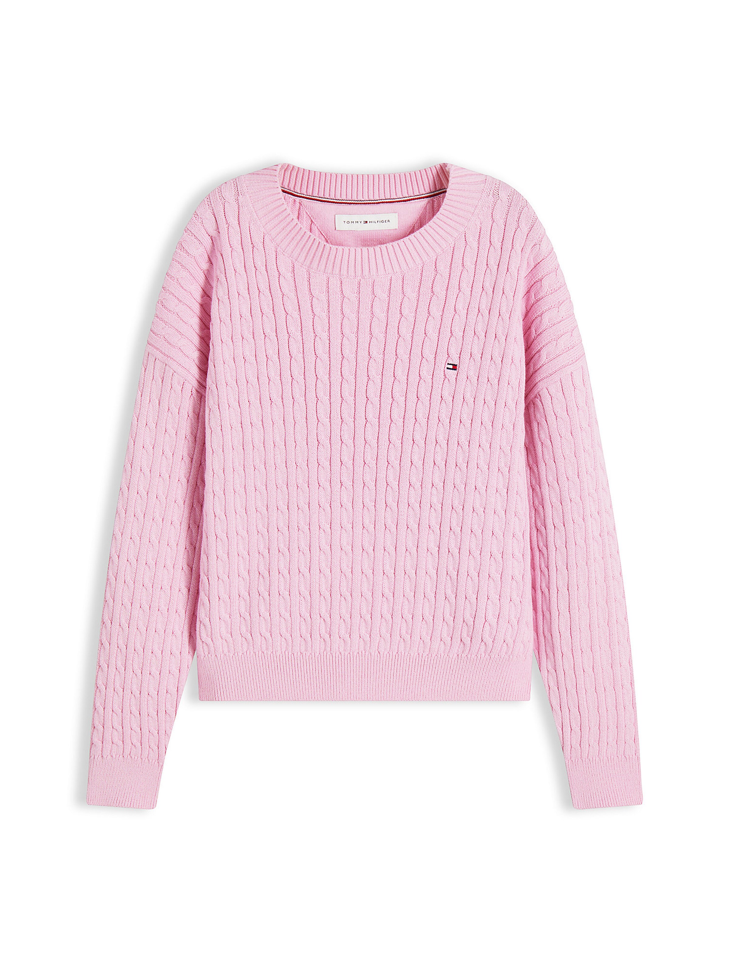 TOMMY HILFIGER Pullover in Pink: Vorderseite