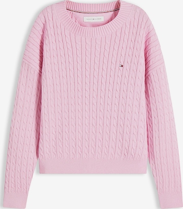 Pull-over TOMMY HILFIGER en rose : devant
