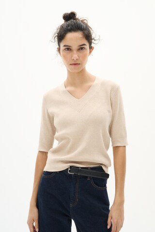 InWear Sweater 'Leenah' in Beige: front