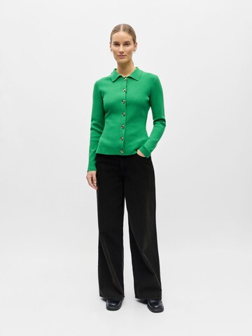 OBJECT Knit Cardigan 'OBJReynard' in Green