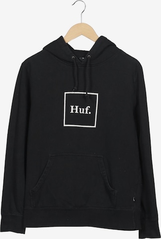 HUF Kapuzenpullover S in Schwarz: Vorderseite
