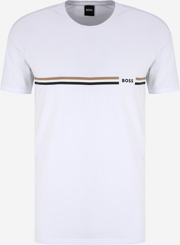 BOSS Black Shirt 'Vitality' in White: front