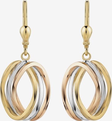Boucles d'oreilles Fascination by Ellen K. en or : devant