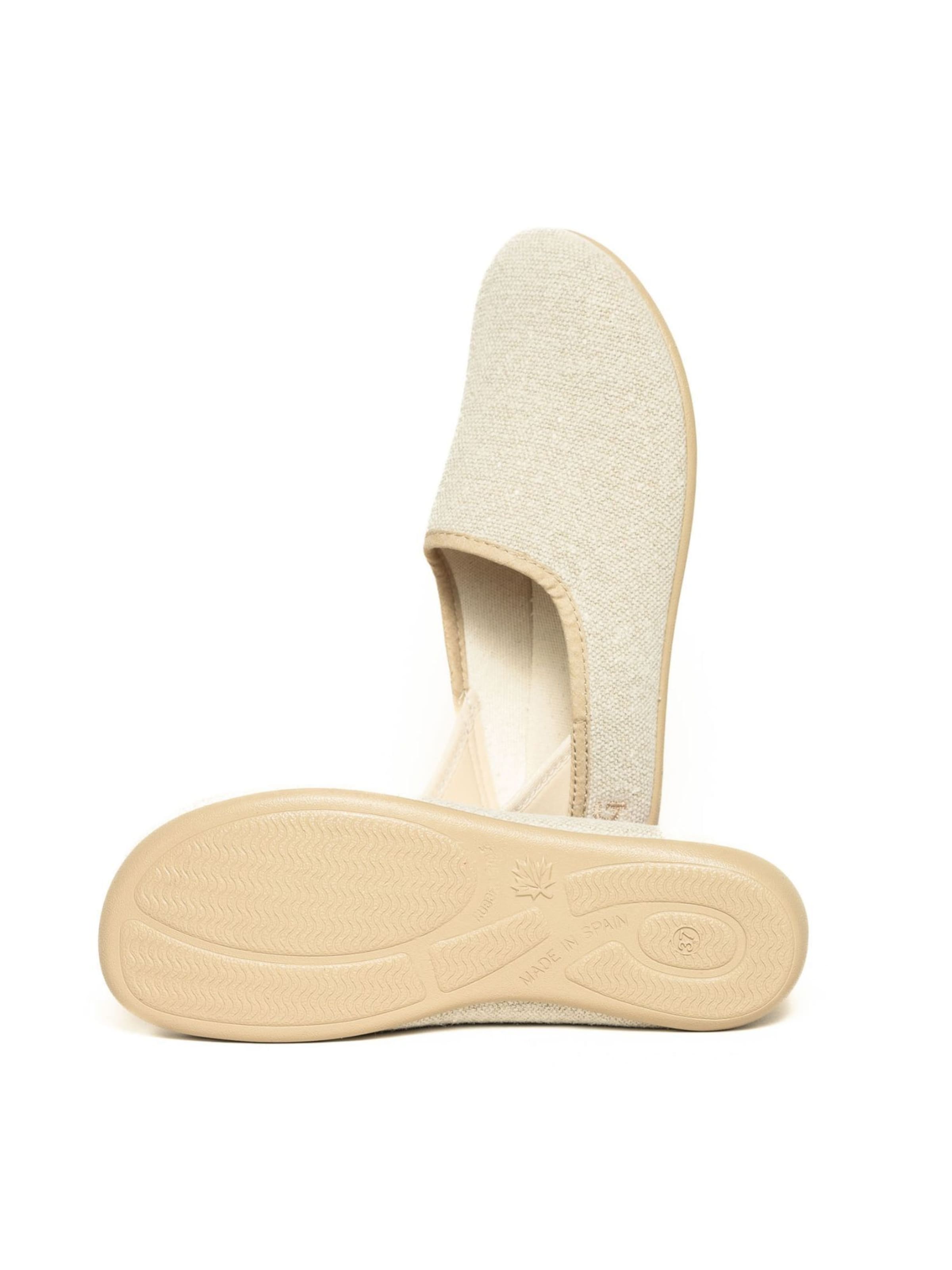 Gottstein Espadrilles 'Espadrille Linen Slip-On'‌‌‌‌‌‌‌ in Beige