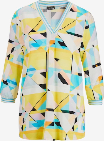 Tunique Goldner en jaune : devant