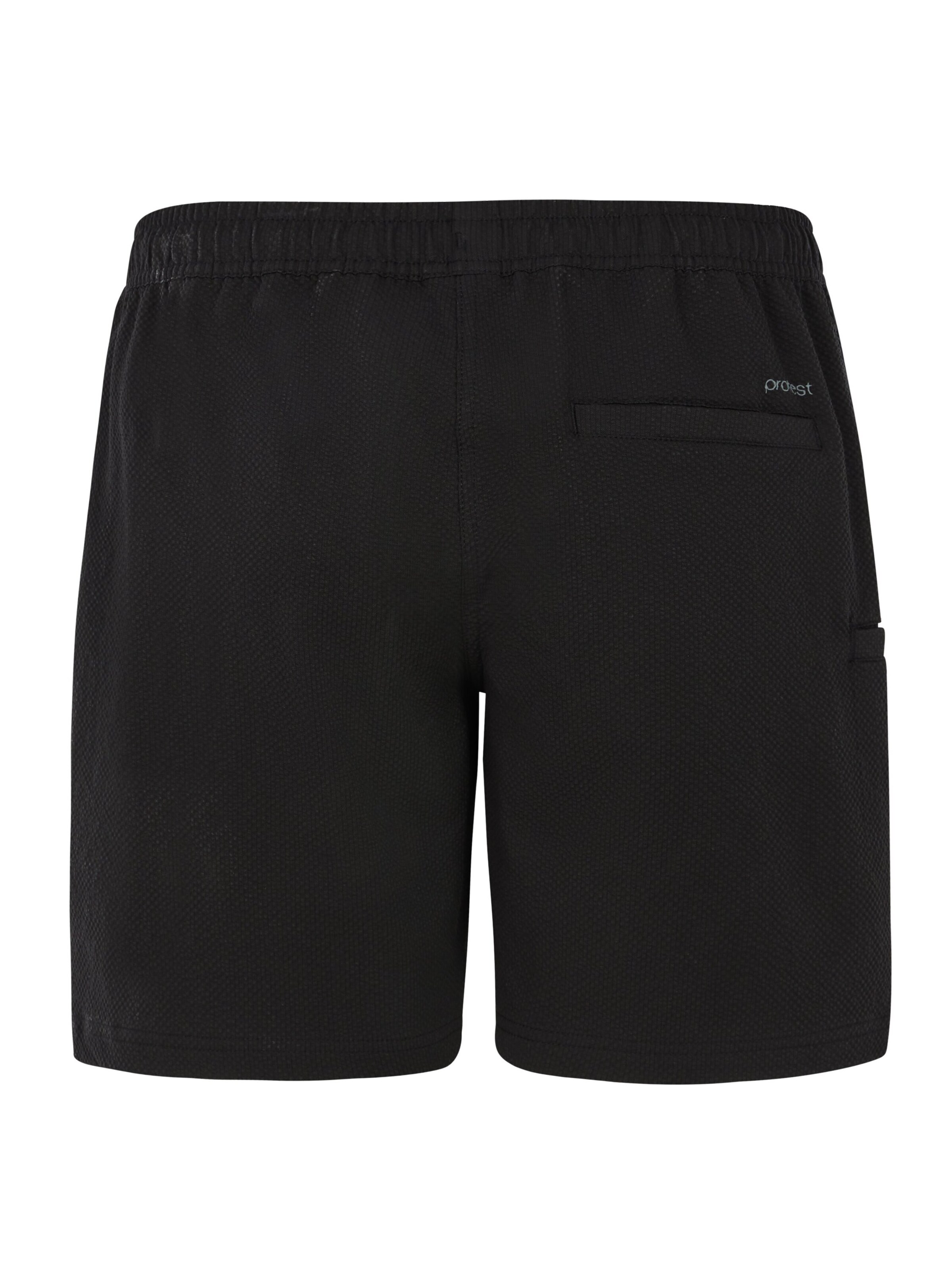 PROTEST Boardshorts 'PRTAgaat 25'‌ in Schwarz