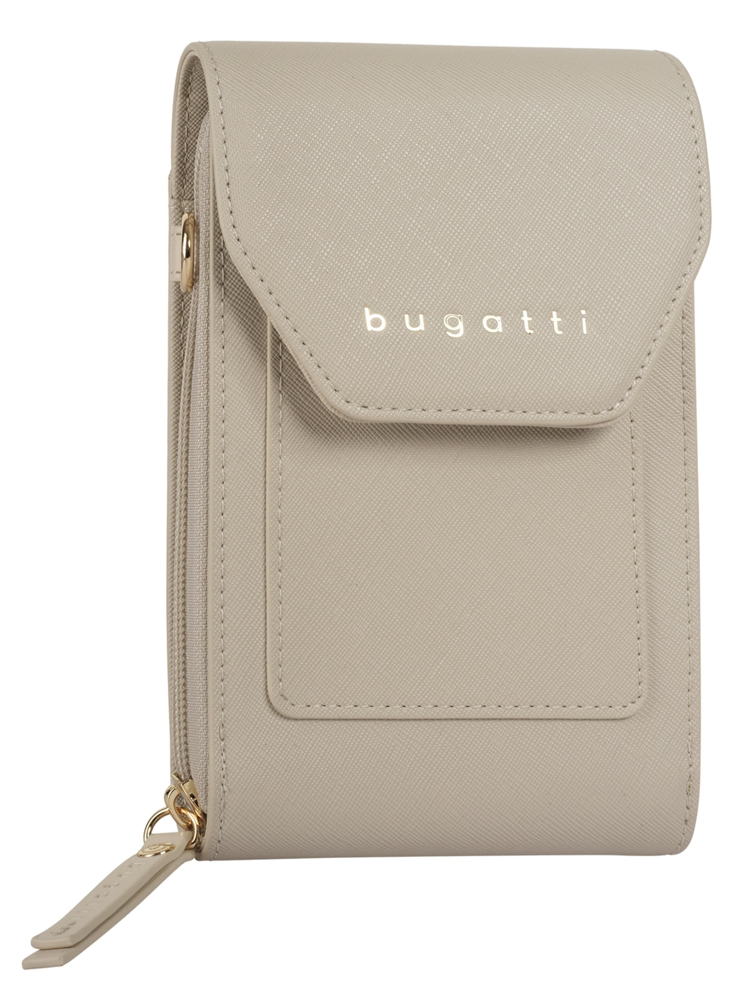 bugatti Wallet 'ELLA SAFFIANO' in Beige