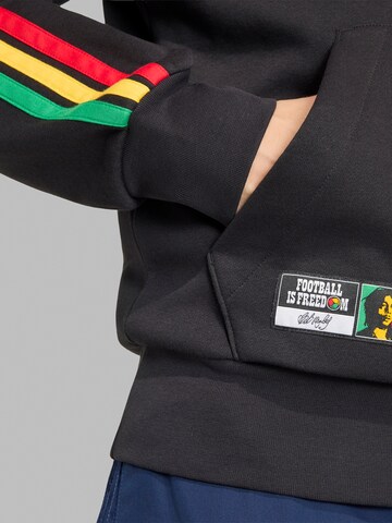 ADIDAS PERFORMANCE - Casaco de treino em moletão 'JFF DNA' em preto