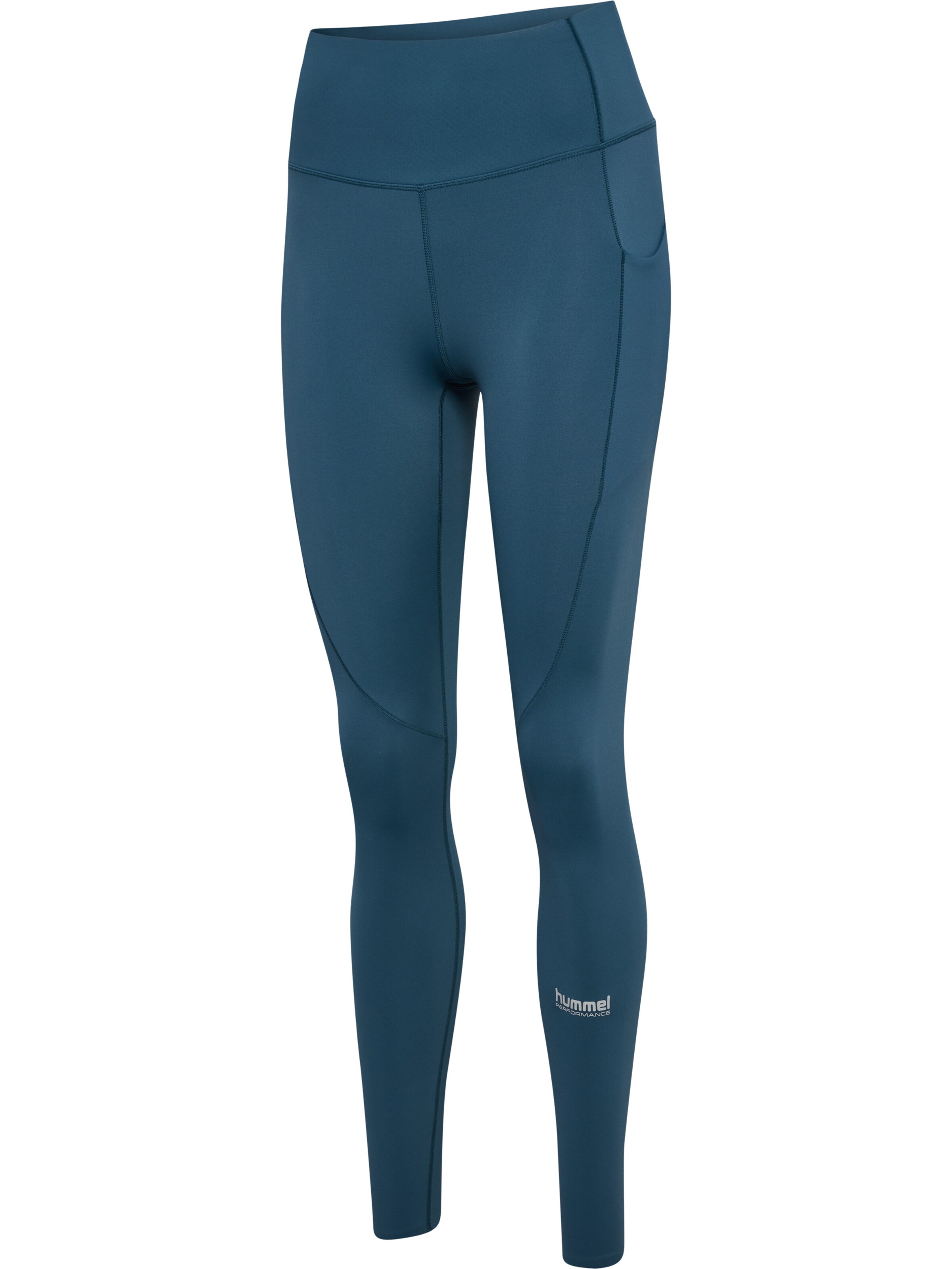Hummel Skinny Workout Pants 'Hiit Intensity' in Blue
