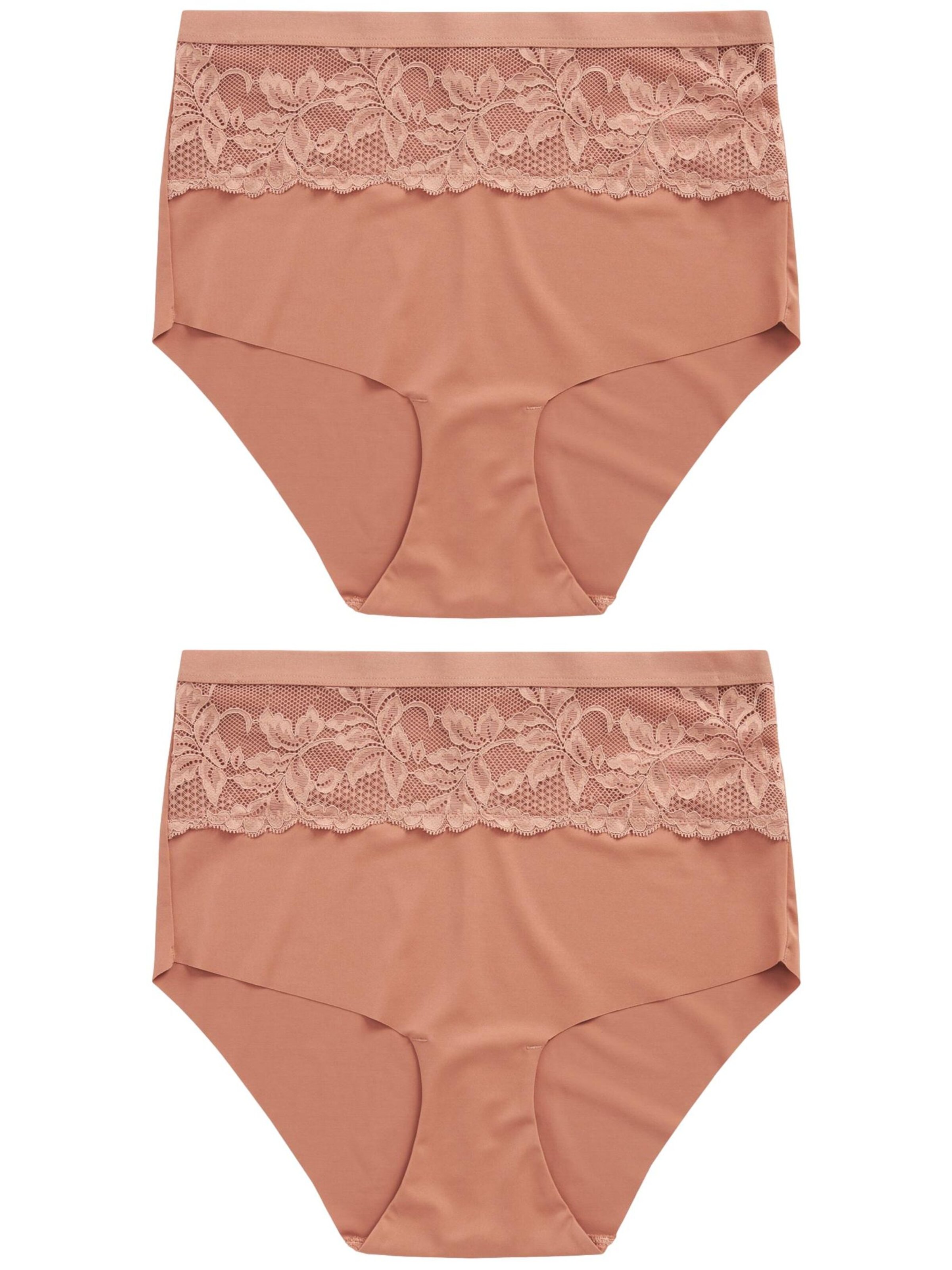 Next - Cueca modeladora em bege: frente