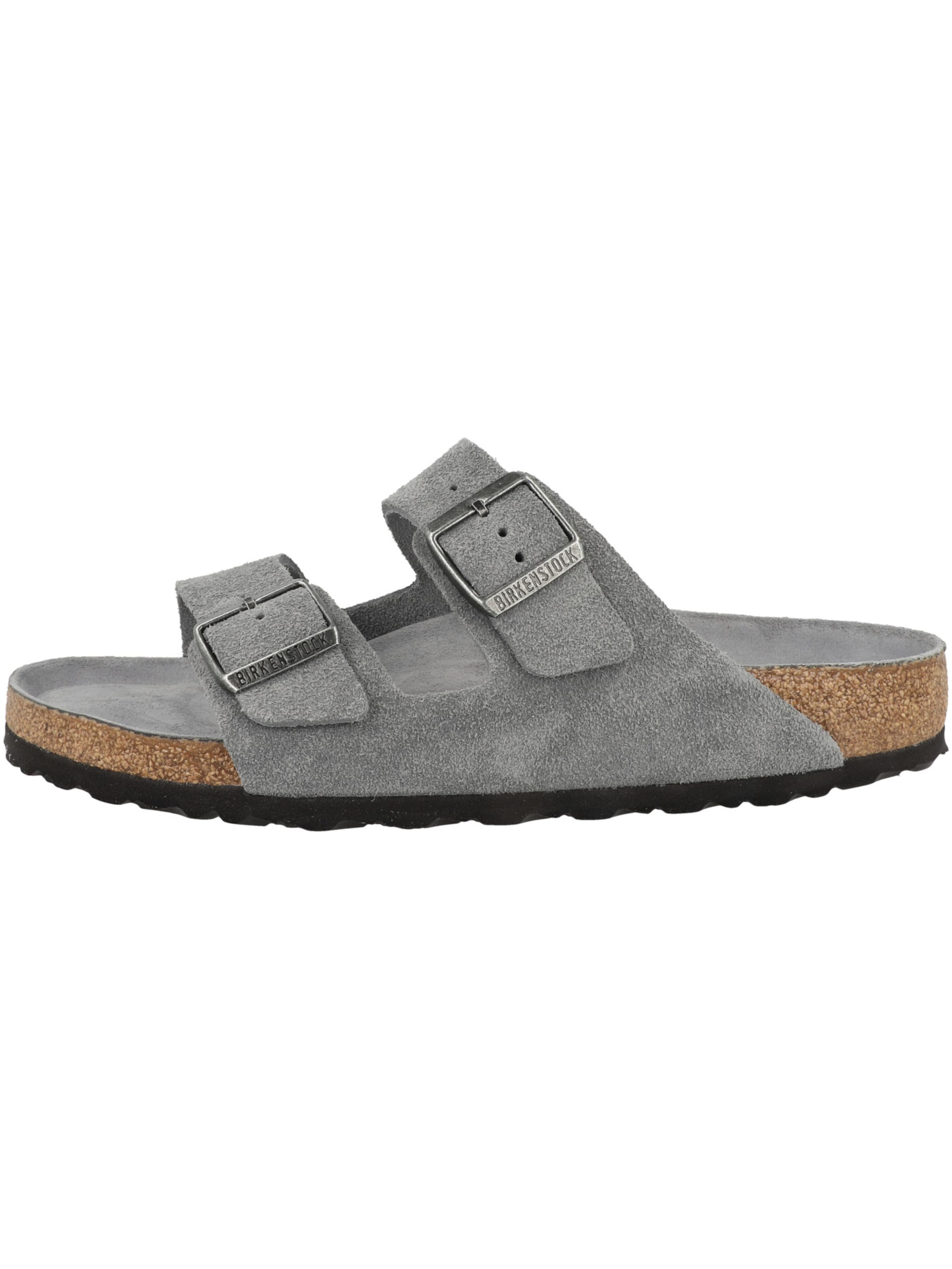 Sandales 'Arizona' BIRKENSTOCK en gris : devant