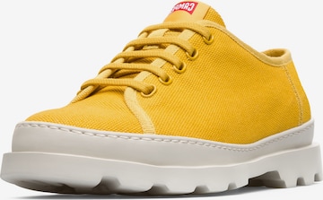 Sneaker bassa 'Brutus' di CAMPER in giallo: frontale